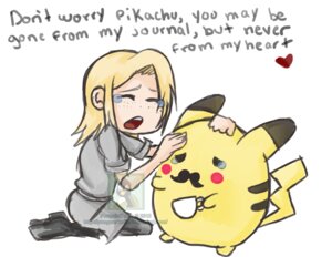 Rating: Safe Score: 0 Tags: absurd_res blonde_hair bodily_fluids boots bottomwear classy clothing container crying cup distracting_watermark duo e621 english_text eyes_closed facial_hair female footwear freckles fur generation_1_pokemon grasp hair hand_on_head heart_symbol hi_res holding_container holding_cup holding_object human kneeling long_hair male mammal mustache nintendo open_mouth overweight penguinturtle pikachu pokemon pokemon_(species) raised_arm rodent sad shirt shoes simple_background skirt slightly_chubby tail tears teeth text tongue topwear watermark white_background yellow_body yellow_fur yellow_skin User: bunchy7s