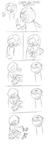Rating: Questionable Score: 0 Tags: bodily_fluids comic cutie_mark dialogue e621 english_text equid equine feral friendship_is_magic hasbro hi_res horn human knife lyra_heartstrings_(mlp) male mammal money monochrome my_little_pony mythological_creature mythological_equine mythology plushie poker_face quadruped robbery scared sweat tail tears text unicorn unknown_artist User: bunchy7s