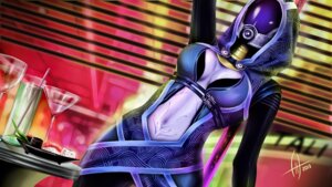 Rating: Questionable Score: 0 Tags: 16:9 alcohol alien alien_humanoid armor beverage bioware breasts cleavage clothed clothing e621 electronic_arts female food headgear helmet humanoid levelanix mask mass_effect navel not_furry purple_body purple_skin quarian solo sushi tali'zorah widescreen User: bunchy7s