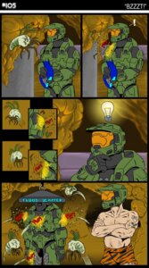 Rating: Safe Score: 0 Tags: alien ambiguous_gender armor clothing comic e621 feral flood_(halo) flood_(infection_form) halo_(series) hi_res human humanoid humor male mammal microsoft not_furry_focus solo tattoo underwear xbox_game_studios zzombiexiii User: bunchy7s