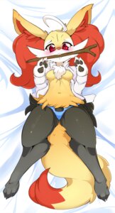Rating: Questionable Score: 0 Tags: 4_toes anthro barefoot biped braixen breasts canid canine claws clothed clothing e621 fangs feet female fur generation_6_pokemon glistening grey_body grey_fur hi_res inner_ear_fluff looking_at_viewer lying mammal navel nintendo on_back open_clothing open_mouth open_shirt open_topwear orange_body orange_fur orange_nose pawpads paws pokemon pokemon_(species) red_eyes shadow sharp_teeth shirt slugbox solo stick teeth toe_claws toes topwear tuft underwear wood User: bunchy7s Rating: Questionable Score: 0 Tags: 4_toes anthro barefoot biped braixen breasts canid canine claws clothed clothing e621 fangs feet female fur generation_6_pokemon glistening grey_body grey_fur hi_res inner_ear_fluff looking_at_viewer lying mammal navel nintendo on_back open_clothing open_mouth open_shirt open_topwear orange_body orange_fur orange_nose pawpads paws pokemon pokemon_(species) red_eyes shadow sharp_teeth shirt slugbox solo stick teeth toe_claws toes topwear tuft underwear wood User: bunchy7s