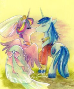 Rating: Safe Score: 0 Tags: canon_couple canterlot_wedding cutie_mark duo e621 equid equine feathered_wings feathers female feral friendship_is_magic hasbro horn imanika male mammal my_little_pony mythological_creature mythological_equine mythology princess_cadance_(mlp) quadruped shining_armor_(mlp) tail traditional_media_(artwork) unicorn winged_unicorn wings User: bunchy7s