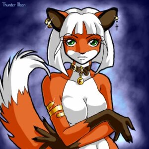 Rating: Safe Score: 0 Tags: 1:1 2004 anthro armlet breasts canid canine collar collar_only collar_tag dipstick_tail e621 ear_piercing featureless_breasts female fox gloves_(marking) green_eyes hair half-length_portrait jewelry jewelry_only looking_at_viewer low_res mammal markings nude piercing portrait solo tail tail_markings white_hair zenia User: bunchy7s