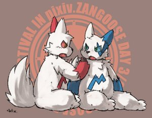 Rating: Safe Score: 0 Tags: anthro ark_(artist) blue_body blue_fur blue_markings duo e621 fur generation_3_pokemon herpestid male mammal markings nintendo pokemon pokemon_(species) red_markings shiny_pokemon tail white_body white_fur zangoose zangoose_day User: bunchy7s Rating: Safe Score: 0 Tags: anthro ark_(artist) blue_body blue_fur blue_markings duo e621 fur generation_3_pokemon herpestid male mammal markings nintendo pokemon pokemon_(species) red_markings shiny_pokemon tail white_body white_fur zangoose zangoose_day User: bunchy7s