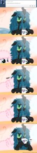 Rating: Safe Score: 0 Tags: 2014 absurd_res arthropod beverage blue_eyes changeling_(mlp) coffee comic duo e621 earth_pony english_text equid equine fan_character female fluffle_puff fluffy food friendship_is_magic fur green_eyes green_hair hair hasbro hi_res horn horse insect_wings long_image mammal messy_hair mixermike622 my_little_pony pink_body pink_fur pink_hair pony queen_chrysalis_(mlp) tall_image text url wings User: bunchy7s
