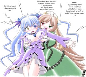 Rating: Explicit Score: 0 Tags: 2girls barasuishou breast_grab breasts english female imai_kazunari multiple_females multiple_girls rozen_maiden rule34 suiseiseki yuri User: bunchy7s