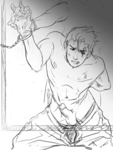 Rating: Explicit Score: 0 Tags: black_and_white chain dronsle human male male_only megami_tensei persona persona_4 rule34 tatsumi_kanji yaoi User: bunchy7s