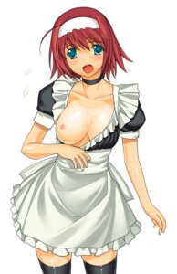 Rating: Questionable Score: 0 Tags: 1girls a1 ahoge akane_suzumiya black_legwear black_thighhighs breasts choker female hairband kimi_ga_nozomu_eien maid nipples rule34 solo suzumiya_akane thighhighs zettai_ryouiki User: bunchy7s
