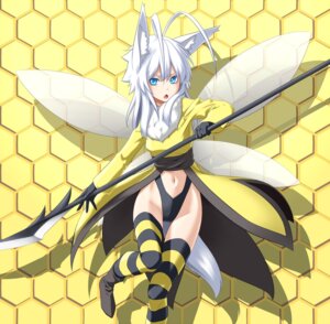 Rating: Safe Score: 0 Tags: animal_humanoid antenna_hair blue_eyes boots clothing e621 female footwear gloves hair handwear holding_object holding_weapon honeycomb honeycomb_background humanoid insect_wings kentairui legwear long_hair looking_at_viewer mammal melee_weapon mitsuha_(kenntairui) navel open_mouth polearm shoes solo stripes tail thigh_highs weapon white_hair wings User: bunchy7s Rating: Safe Score: 0 Tags: animal_humanoid antenna_hair blue_eyes boots clothing e621 female footwear gloves hair handwear holding_object holding_weapon honeycomb honeycomb_background humanoid insect_wings kentairui legwear long_hair looking_at_viewer mammal melee_weapon mitsuha_(kenntairui) navel open_mouth polearm shoes solo stripes tail thigh_highs weapon white_hair wings User: bunchy7s
