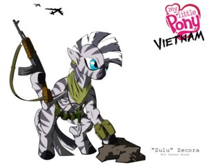 Rating: Safe Score: 0 Tags: 5:4 aircraft airplane ak-47 ak_platform anthro anthrofied assault_rifle bayonet blue_eyes e621 ear_piercing english_text equid equine explosives female friendship_is_magic grenade gun hair hasbro hi_res holding_gun holding_object holding_ranged_weapon holding_weapon knife mammal multicolored_hair my_little_pony piercing ranged_weapon rifle rock scarf short_hair simple_background solo stripes tail text two_tone_hair unknown_artist vehicle vietnam vietnam_war weapon white_background zebra zecora_(mlp) User: bunchy7s