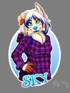 Rating: Safe Score: 0 Tags: 5_fingers alpha_channel anthro blue_eyes blue_nose canid canine canis clothed clothing domestic_dog e621 female fingers hand_on_hip hoodie looking_at_viewer mammal pattern_clothing pattern_shirt pattern_topwear plaguedog plaid plaid_clothing plaid_shirt plaid_topwear pose shirt solo topwear User: bunchy7s