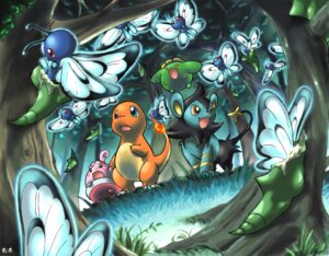 Rating: Safe Score: 0 Tags: ambiguous_gender arthropod blue_eyes butterfree charmander detailed_background e621 ev133 felid feral fire flaming_tail forest generation_1_pokemon generation_2_pokemon generation_4_pokemon group happiny insect insect_wings lepidopteran luxio mammal metamorphosis metapod nature nintendo orange_body orange_skin outside plant pokemon pokemon_(species) red_eyes skiploom tail tree wings wood User: bunchy7s