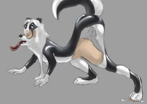 Rating: Explicit Score: 0 Tags: canine female human latex_(artist) living_costume nude rule34 symbiote what User: bunchy7s