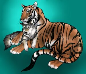 Rating: Safe Score: 0 Tags: 4_toes ambiguous_gender becky_short black_body black_fur black_nose canid canine canis claws cuddling duo e621 feet felid feral fluffy fluffy_tail fur gradient_background grey_body grey_fur mammal nude orange_body orange_fur pantherine pink_nose simple_background size_difference stripes tail teal_background tiger toes whiskers white_body white_fur wolf User: bunchy7s Rating: Safe Score: 0 Tags: 4_toes ambiguous_gender becky_short black_body black_fur black_nose canid canine canis claws cuddling duo e621 feet felid feral fluffy fluffy_tail fur gradient_background grey_body grey_fur mammal nude orange_body orange_fur pantherine pink_nose simple_background size_difference stripes tail teal_background tiger toes whiskers white_body white_fur wolf User: bunchy7s