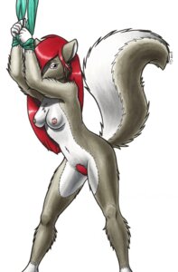 Rating: Explicit Score: 0 Tags: 2013 abstract_background anthro arms_above_head biped breasts candi_(tachyon) e621 female fur genitals grey_body grey_fur hair hi_res looking_at_viewer mammal mephitid nipples nude pubes red_hair simple_background skunk solo standing tachyon vulva white_background User: bunchy7s
