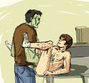 Rating: Explicit Score: 0 Tags: 2boys clothed gay male male/male male_only mark_lilly nude randall_skeffington rule34 tagme ugly_americans yaoi User: bunchy7s
