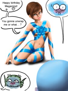 Rating: Explicit Score: 0 Tags: <3 2010 alien alien_humanoid birthday blue_eyes blue_skin blush brown_hair christmas dragonslover1 dreamworks english_text female fish gift heart holidays human megamind megamind_(character) minion_(megamind) navel paramount_pictures ribbon ribbons roxanne_ritchi rule34 seductive short_hair tagme text tied_up wrapped_up User: bunchy7s