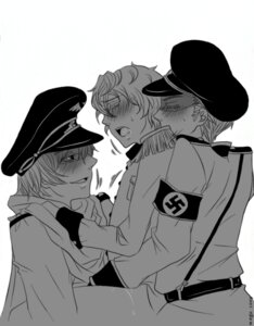 Rating: Explicit Score: 0 Tags: 3boys axis_powers_hetalia gay germany_(hetalia) ivan_braginski latvia_(hetalia) ludwig_weillschmidt male male_only megu. monochrome multiple_boys multiple_males raivis_galante rule34 russia_(hetalia) swastika swastika_armband tagme yaoi User: bunchy7s