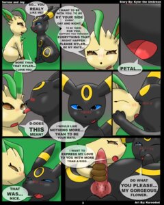 Rating: Explicit Score: 0 Tags: balls comic eeveelution english_text feral furry kuroodod leafeon male nintendo penis pokemon pokemon_(species) rule34 text umbreon User: bunchy7s