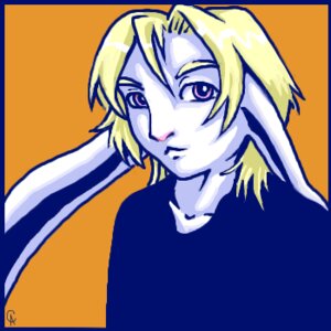Rating: Safe Score: 0 Tags: 1:1 anthro aoi_(calli) biped blonde_hair calli clothed clothing digital_media_(artwork) e621 ears_down front_view fully_clothed hair half-length_portrait lagomorph leporid long_ears low_res male mammal oekaki orange_background outline pink_eyes pivoted_ears portrait rabbit restricted_palette simple_background solo white_body User: bunchy7s Rating: Safe Score: 0 Tags: 1:1 anthro aoi_(calli) biped blonde_hair calli clothed clothing digital_media_(artwork) e621 ears_down front_view fully_clothed hair half-length_portrait lagomorph leporid long_ears low_res male mammal oekaki orange_background outline pink_eyes pivoted_ears portrait rabbit restricted_palette simple_background solo white_body User: bunchy7s