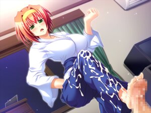 Rating: Explicit Score: 0 Tags: barefoot censored cum cum_on_feet feet female footjob game_cg hadashi_shoujo hand_on_hip hips male mukotori_juuban_shoubu! penis rule34 toes User: bunchy7s
