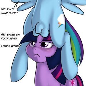 Rating: Explicit Score: 0 Tags: 1:1 :c balls blue_body blue_feathers blue_fur crossgender cutie_mark dialogue digital_media_(artwork) duo e621 english_text equid equine feathered_wings feathers female feral flaccid foreskin friendship_is_magic fur genitals gynomorph_(lore) hair hasbro horn intraspecies kloudmutt male mammal multicolored_hair my_little_pony mythological_creature mythological_equine mythology pegasus penis purple_body purple_fur purple_hair rainbow_dash_(mlp) simple_background tail tea_bagging text twilight_sparkle_(mlp) two_tone_hair unicorn unretracted_foreskin white_background wing_boner wings User: bunchy7s