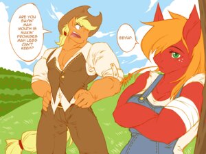 Rating: Safe Score: 0 Tags: 4:3 angry anthro anthrofied apple applejack_(mlp) biceps big_macintosh_(mlp) bottomwear chewing_grass clothing crossed_arms crossgender dialogue duo e621 earth_pony english_text equid equine farm farmer female food freckles friendship_is_magic fruit hasbro hat headgear headwear horse kokukokuboo male mammal muscular muscular_female muscular_male my_little_pony overalls pants pecs plant pony shirt tail text topwear vest User: bunchy7s Rating: Safe Score: 0 Tags: 4:3 angry anthro anthrofied apple applejack_(mlp) biceps big_macintosh_(mlp) bottomwear chewing_grass clothing crossed_arms crossgender dialogue duo e621 earth_pony english_text equid equine farm farmer female food freckles friendship_is_magic fruit hasbro hat headgear headwear horse kokukokuboo male mammal muscular muscular_female muscular_male my_little_pony overalls pants pecs plant pony shirt tail text topwear vest User: bunchy7s