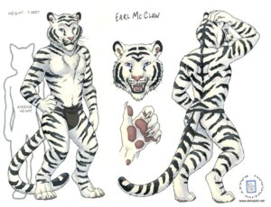 Rating: Safe Score: 0 Tags: 2008 4_toes 5_fingers anthro biped blue_eyes chest_tuft claws clothed clothing e621 earl_mcclaw fangs feet felid fingers front_view fur hand_on_head kacey male mammal markings model_sheet pantherine pawpads paws pink_nose pose simple_background solo standing stripes tail teeth thong tiger toes topless tuft underwear whiskers white_background white_body white_fur User: bunchy7s Rating: Safe Score: 0 Tags: 2008 4_toes 5_fingers anthro biped blue_eyes chest_tuft claws clothed clothing e621 earl_mcclaw fangs feet felid fingers front_view fur hand_on_head kacey male mammal markings model_sheet pantherine pawpads paws pink_nose pose simple_background solo standing stripes tail teeth thong tiger toes topless tuft underwear whiskers white_background white_body white_fur User: bunchy7s