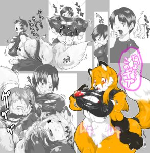 Rating: Explicit Score: 0 Tags: 2008 alternate_version_at_source anthro big_breasts blush bodily_fluids breasts canid canine claws duo e621 female fox gender_transformation growth huge_breasts human human_to_anthro hyper hyper_breasts japanese_text kemono lactating male mammal mtf_transformation nken open_mouth ripping sequence solo_focus species_transformation spirit sweat tail tail_growth text transformation transformation_sequence translated weight_gain User: bunchy7s