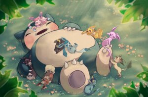 Rating: Safe Score: 0 Tags: 2013 accessory ambiguous_gender bear blush bow_ribbon canid canine claws cuddling detailed_background e621 eevee eeveelution espeon evolutionary_family eyes_closed fangs felid female feral flower frown generation_1_pokemon generation_2_pokemon generation_4_pokemon generation_6_pokemon glaceon grass group hair_accessory hair_bow hair_ribbon jolteon leaf leafeon lying male mammal nature nintendo on_back on_hind_legs one_eye_closed open_mouth outside plant poiizu pokeball pokemon pokemon_(species) ribbons sitting sleeping slightly_chubby snorlax standard_pokeball sylveon teeth umbreon vaporeon User: bunchy7s