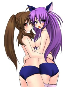 Rating: Questionable Score: 0 Tags: breast_press breasts buruma female little_busters! masayu natsume_rin original rule34 sasami_sasasegawa sasasegawa_sasami symmetrical_docking thighhighs topless User: bunchy7s