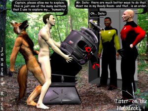 Rating: Explicit Score: 0 Tags: 3d anal anal_penetration anal_sex android anthro bald black_hair brown_fur brown_hair cmnm crossover data english_text erection_under_clothes furry gay geordi_la_forge holodeck hologram human interspecies jean-luc_picard jonathan_rich lost_in_space male male_only multiple_males robot_b9 rule34 star_trek star_trek_the_next_generation starfleet_uniform visor werewolf yaoi User: bunchy7s