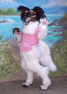 Rating: Safe Score: 0 Tags: ambiguous_gender anthro beastcub canid canine canis clothing costume derp_eyes domestic_dog duo e621 fail feral fursuit grandfathered_content mammal mini_me nightmare_fuel real tail what what_has_science_done User: bunchy7s
