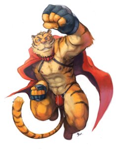 Rating: Questionable Score: 0 Tags: anthro armpit_hair barazoku biceps body_hair brown_body brown_fur build_tiger build_tiger_(character) bulge cape clothed clothing e621 felid fur ineffective_clothing male mammal markings muscular muscular_anthro muscular_male nick300 orange_body orange_fur pantherine skimpy solo stripes tail tiger User: bunchy7s