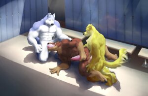 Rating: Explicit Score: 0 Tags: anal anal_sex anthro blitz_(road_rovers) canine dobermann domestic_dog exile_(road_rovers) fellatio fur furry_tail hunter_(road_rovers) husky indoors kneeling lying male male/male male_only mammal multiple_males muscular muscular_male nude on_side oral penis road_rovers rule34 sex tail yaoi User: bunchy7s