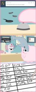 Rating: Safe Score: 0 Tags: aquatic blue_eyes border clothing comic cutie_mark e621 earth_pony english_text equid equine fan_character female feral fish fluffle_puff friendship_is_magic hair hasbro hat headgear headwear hi_res horse hospital mammal mixermike622 my_little_pony nurse_clothing nurse_hat nurse_headwear nurse_redheart_(mlp) pink_border pink_hair pony shark tail text tongue tongue_out url User: bunchy7s Rating: Safe Score: 0 Tags: aquatic blue_eyes border clothing comic cutie_mark e621 earth_pony english_text equid equine fan_character female feral fish fluffle_puff friendship_is_magic hair hasbro hat headgear headwear hi_res horse hospital mammal mixermike622 my_little_pony nurse_clothing nurse_hat nurse_headwear nurse_redheart_(mlp) pink_border pink_hair pony shark tail text tongue tongue_out url User: bunchy7s