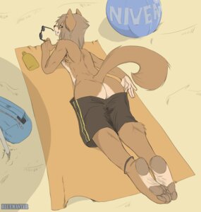 Rating: Questionable Score: 0 Tags: ambiguous_gender anthro beach big_butt biped bluemaster bottomwear bottomwear_down brown_body brown_fur brown_hair butt canid canine clothed clothing e621 ear_piercing eyewear feet fur glasses grin hair hindpaw legband looking_at_viewer looking_back lying male mammal on_front on_towel outside pants pants_down partially_clothed pawpads paws piercing presenting presenting_hindquarters raised_tail rear_view seaside smile solo sunglasses tail teeth topless towel User: bunchy7s Rating: Questionable Score: 0 Tags: ambiguous_gender anthro beach big_butt biped bluemaster bottomwear bottomwear_down brown_body brown_fur brown_hair butt canid canine clothed clothing e621 ear_piercing eyewear feet fur glasses grin hair hindpaw legband looking_at_viewer looking_back lying male mammal on_front on_towel outside pants pants_down partially_clothed pawpads paws piercing presenting presenting_hindquarters raised_tail rear_view seaside smile solo sunglasses tail teeth topless towel User: bunchy7s