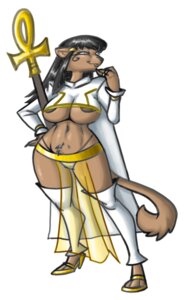 Rating: Questionable Score: 0 Tags: ankh anthro artist_collaboration bast big_breasts biped bittenhard black_hair breasts clothing crovirus deity domestic_cat e621 egyptian egyptian_mythology felid feline felis female footwear hair high_heeled_sandals high_heels makeup mammal melee_weapon middle_eastern_mythology mythology nipples polearm ring sandals shoes simple_background solo staff tail thong tomierlanely under_boob underwear weapon white_background User: bunchy7s