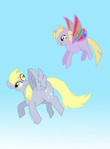 Rating: Safe Score: 0 Tags: bibliodragon cloud cutie_mark derpy_hooves_(mlp) detailed_background dinky_hooves_(mlp) duo e621 equid equine feathered_wings feathers female feral flying friendship_is_magic grey_body grey_feathers hair hasbro horn insect_wings lepidopteran_wings mammal my_little_pony mythological_creature mythological_equine mythology outside pegasus quadruped sky skyscape tail toony winged_unicorn wings young young_feral User: bunchy7s