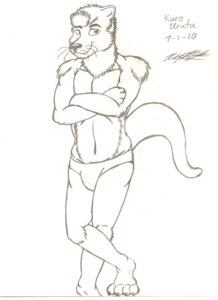Rating: Safe Score: 0 Tags: absurd_res anthro clothed clothing e621 hi_res jason_lontra kurourufu male mammal mustelid otter simple_background skimpy solo speedo swimwear tail topless white_background User: bunchy7s