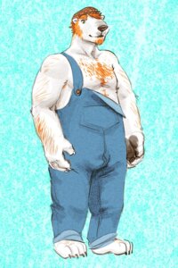 Rating: Safe Score: 0 Tags: 2012 2:3 4_toes anthro barefoot bear beard biped blue_background body_hair chest_hair claws clothed clothing digital_media_(artwork) e621 facial_hair feet fur hair hairy hat headgear headwear male mammal orange_hair overalls polar_bear red_hair satan_(artist) simple_background solo toe_claws toes ursine white_body white_fur User: bunchy7s Rating: Safe Score: 0 Tags: 2012 2:3 4_toes anthro barefoot bear beard biped blue_background body_hair chest_hair claws clothed clothing digital_media_(artwork) e621 facial_hair feet fur hair hairy hat headgear headwear male mammal orange_hair overalls polar_bear red_hair satan_(artist) simple_background solo toe_claws toes ursine white_body white_fur User: bunchy7s