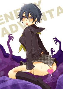 Rating: Explicit Score: 0 Tags: blue_hair female panties panty_pull persona persona_4 psycheholic pussy pussy_juice rule34 school_uniform shirogane_naoto short_hair skirt skirt_lift straddle tears underwear User: bunchy7s