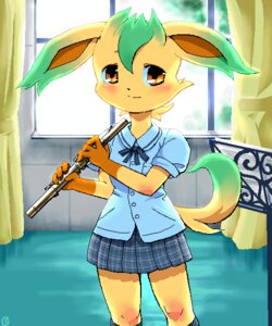 Rating: Safe Score: 0 Tags: 4_fingers 5:6 adolescent anthro anthrofied asian_clothing bangs biped black_nose blouse blue_blouse blue_clothing blue_topwear blush bottomwear breasts brown_body brown_fur brown_inner_ear button_(fastener) clothed clothing curtains detailed_background dipstick_ears dipstick_tail e621 ear_markings east_asian_clothing eeveelution female fingers flute fully_clothed fur g-sun generation_4_pokemon gloves_(marking) green_ears green_hair green_tail grey_bottomwear grey_clothing grey_skirt hair hair_between_eyes holding_flute holding_musical_instrument holding_object inside iris japanese_clothing japanese_school_uniform leaf leaf_tail leafeon light looking_at_viewer markings monotone_face multicolored_ears multicolored_tail musical_instrument nintendo orange_eyes pattern_bottomwear pattern_clothing pattern_skirt plaid plaid_bottomwear plaid_clothing plaid_skirt pleated_skirt pockets pokemon pokemon_(species) pokemorph pupils school_uniform serafuku shaded shadow short_hair skirt small_breasts small_nose smile solo standing student tail tail_markings topwear two_tone_ears two_tone_tail uniform wind_instrument window woodwind_instrument yellow_body yellow_curtains yellow_ears yellow_face yellow_fur yellow_tail young young_anthro young_female User: bunchy7s