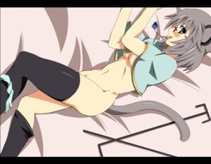Rating: Questionable Score: 0 Tags: 1girls animal_ear black_legwear black_thighhighs blush bottomless breasts capelet cleavage cosplay dowsing_rod dowsing_rods eyewear female glasses grey_hair human human_only jewelry k-on! lying mouse_ears mouse_tail nazrin no_panties nodoka_manabe_(k-on!) panties panties_around_one_leg pendant red_eyes rule34 shawl shin'ya_(nanp) solo tail thighhighs tongue touhou underwear User: bunchy7s