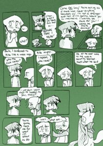 Rating: Safe Score: 0 Tags: anthro bittersweet_candy_bowl breasts comic dialogue domestic_cat duo e621 english_text featureless_breasts felid feline felis female khao_manee lucy_(bcb) male mammal monochrome paulo_(bcb) romantic romantic_couple simple_background somali_cat speech_bubble taeshi_(artist) tail text User: bunchy7s