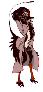 Rating: Explicit Score: 0 Tags: anthro avian beak bird blue_eyes breasts clothing coat digitigrade e621 feathered_wings feathers female genitals looking_at_viewer masturbation mick39 nevrean non-mammal_breasts simple_background solo tail topwear trenchcoat vulva wings yung_yagili User: bunchy7s