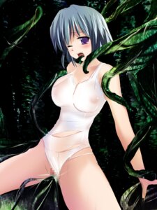 Rating: Explicit Score: 0 Tags: blush breasts censored cleavage female komichi purple_eyes pussy rule34 swimsuit tentacle torn_clothes white_swimsuit wink User: bunchy7s
