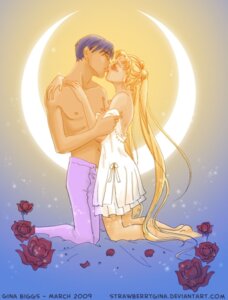 Rating: Questionable Score: 0 Tags: 1boy 1girls 2009 bishoujo_senshi_sailor_moon blonde_hair blush closed_eyes clothing dress female kissing male male/female mamoru_chiba nightgown pajamas prince_endymion princess_serenity rule34 shirtless smooth_skin strawberry_tartlette undressing usagi_tsukino User: bunchy7s