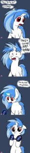 Rating: Safe Score: 0 Tags: absurd_res comic e621 english_text equid equine eyewear female feral friendship_is_magic glasses hasbro hi_res horn long_image mammal my_little_pony mythological_creature mythological_equine mythology red_eyes solo tail tall_image text unicorn unknown_artist vinyl_scratch_(mlp) User: bunchy7s