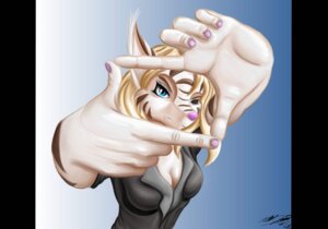 Rating: Safe Score: 0 Tags: 2008 anthro blonde_hair blue_eyes boneitis breasts cleavage clothed clothing considering e621 fada felid female finger_frame foreshortening gesture hair hybrid mammal one_eye_closed pantherine perspective signature solo stripes tiger wink User: bunchy7s Rating: Safe Score: 0 Tags: 2008 anthro blonde_hair blue_eyes boneitis breasts cleavage clothed clothing considering e621 fada felid female finger_frame foreshortening gesture hair hybrid mammal one_eye_closed pantherine perspective signature solo stripes tiger wink User: bunchy7s